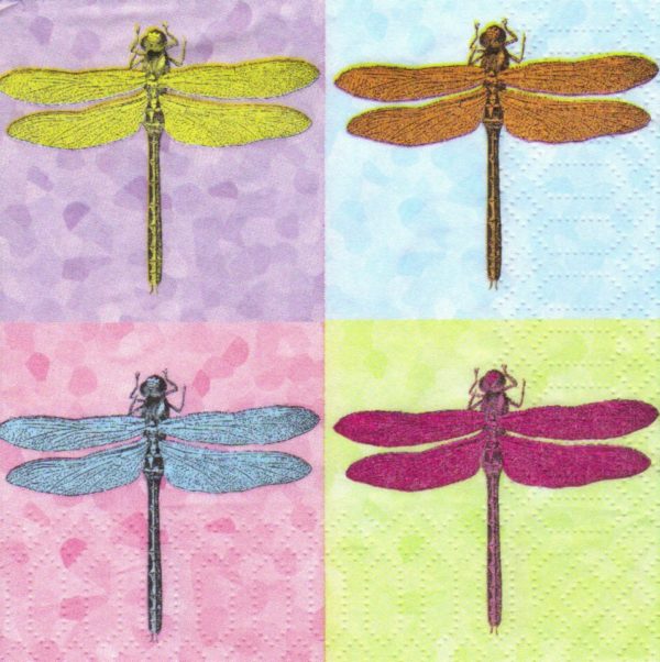 POP ART DRAGONFLY