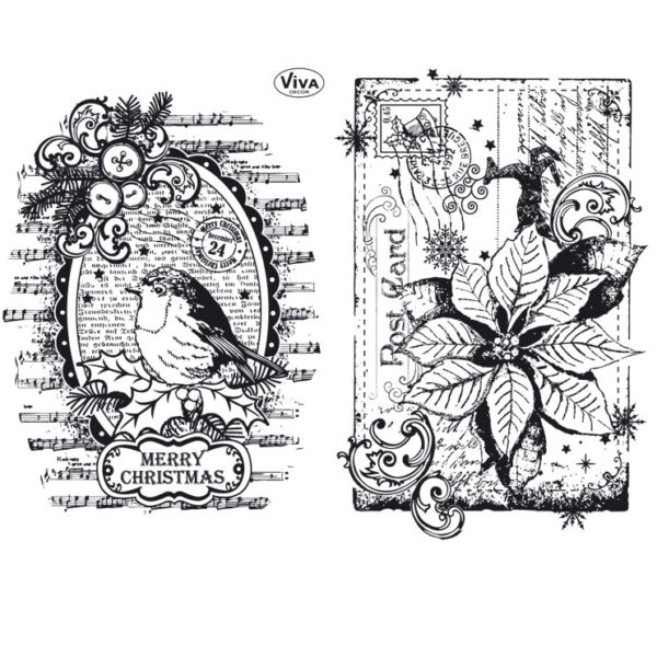 ROBIN & POINSETTIA