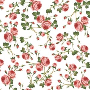 SMALL ROSES WHITE