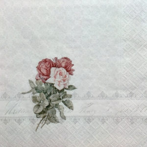 SMALL ROSE BOUQUET & WALLPAPER