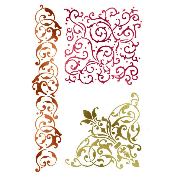 LACE VOLUTES AND CORNER