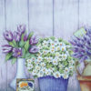 LILAC FLOWERS WITH HEART - Imagen 2