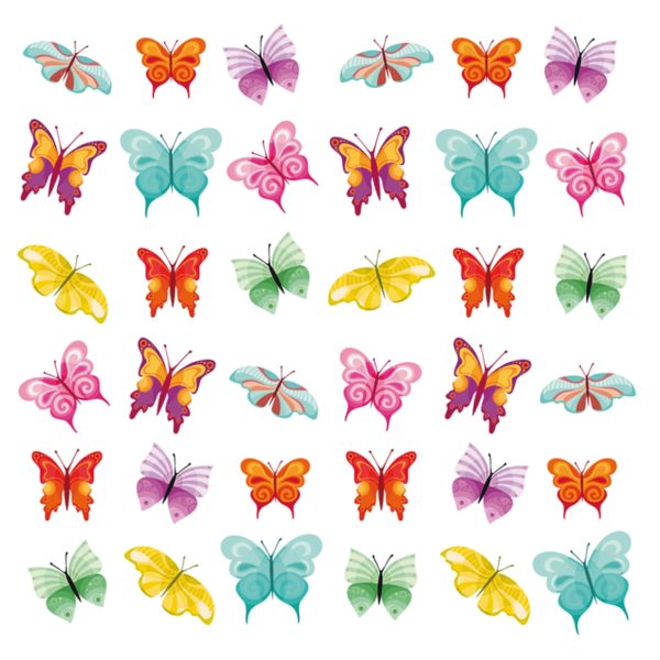 BUTTERFLIES COLLAGE