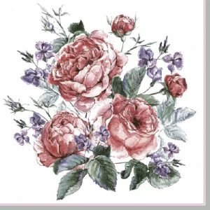 ENGLISH PAINTED ROSES