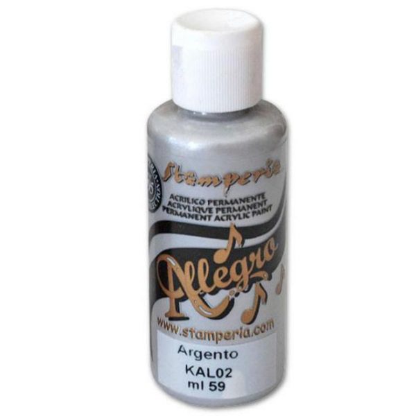 PINTURA ACRÍLICA PLATA