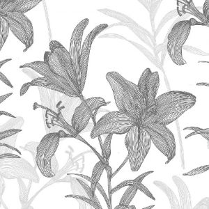 LILIES BW