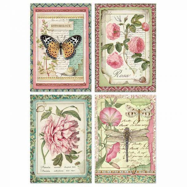 BOTANIC FLOWERS CARDS