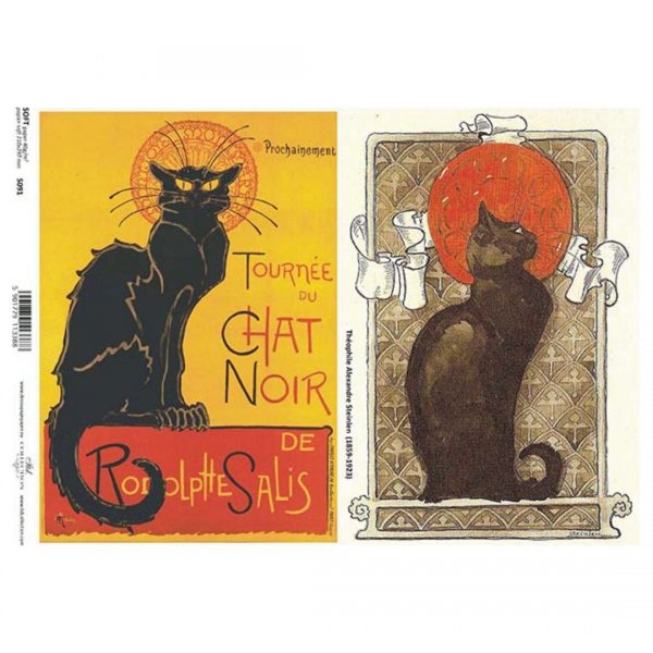 STEINLEN- LE CHAT NOIR