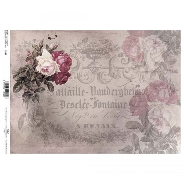 VINTAGE ROSES AND WRITINGS I