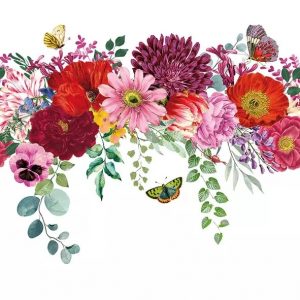 FLOWER BORDER WHITE
