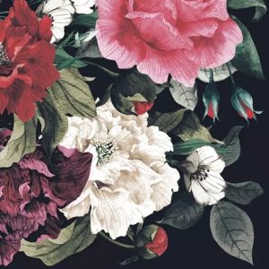 PAINTED BAROQUE BOUQUET