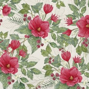CHRISTMAS FLOWERS CREAM